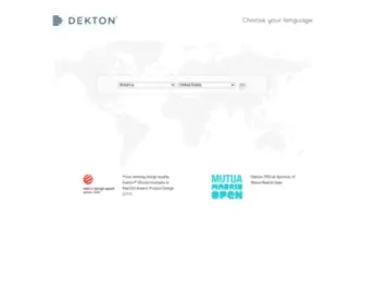 Dekton.com(Dekton is a new ultra) Screenshot