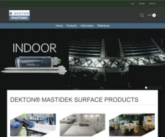 Dektonmastidek.com(Official Cosentino Dekton Glue Adhesives) Screenshot