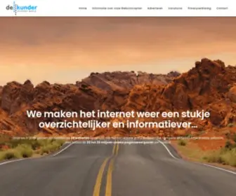 Dekunder.nl(De Kunder Internet Media B.V) Screenshot