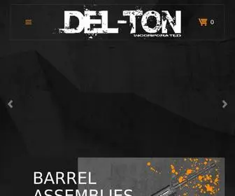 Del-Ton.com(Gun Supplies & Gun Accessories from Del) Screenshot