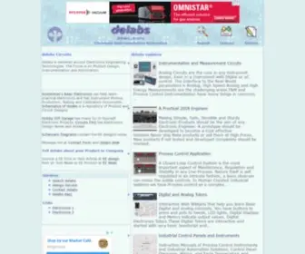 Delabs-Circuits.com(Delabs Circuits) Screenshot