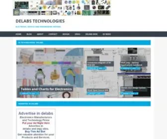 Delabs.net(Electronic Devices and Engineering Designs) Screenshot