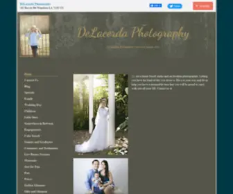 Delacerdaphotography.com(Home) Screenshot