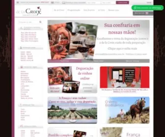 Delacroixvinhos.com.br(Vinhos orgânicos e exclusivos da França) Screenshot