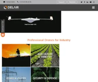 Delair.aero(Visual Intelligence and Professional Drones for Industry) Screenshot