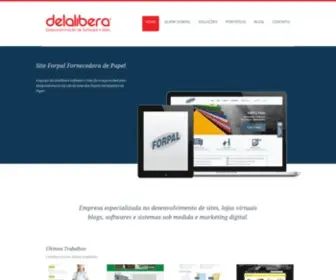 Delalibera.com.br(Cria) Screenshot