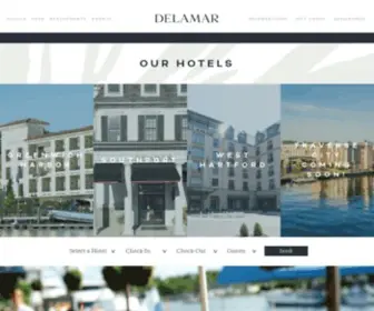Delamar.com(Delamar Hotels) Screenshot