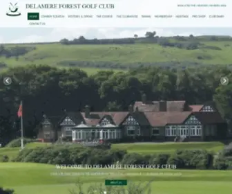 Delameregolf.co.uk(Golf Club) Screenshot