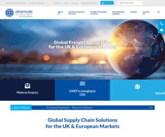 Delamode-Group.com(Delamode Global Website) Screenshot
