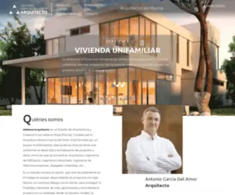 Delamorarquitecto.com(Arquitectos en Murcia) Screenshot