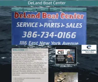 Delandboatcenter.com(Crestliner Boats) Screenshot