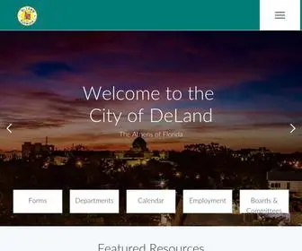 Deland.org(DeLand, FL) Screenshot