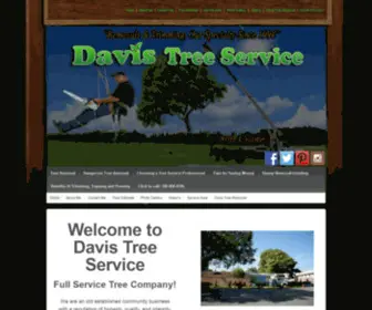 Delandtreeservice-Davis.com(Davis Tree Service) Screenshot