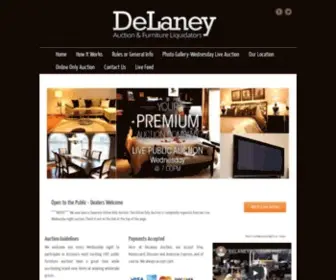 Delaneyauction.com(Delaneys Auction) Screenshot