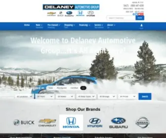 Delaneyauto.com(Delaney Subaru) Screenshot