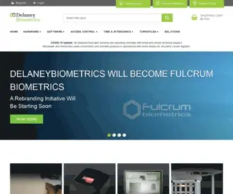 Delaneybiometrics.com(UK & Ireland Biometrics Distributor) Screenshot