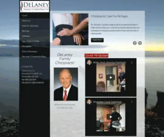 Delaneychiropractic.com(Moorestown NJ Chiropractor) Screenshot