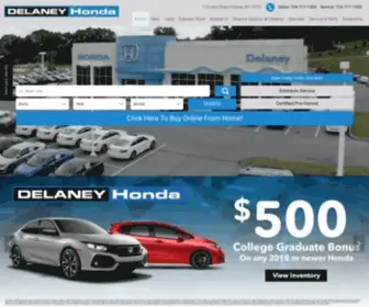 Delaneyhonda.com(Delaney Honda) Screenshot