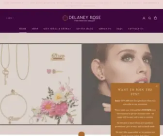 Delaneyrosejewelry.com(Fine and demi fine Christian Jewelry) Screenshot