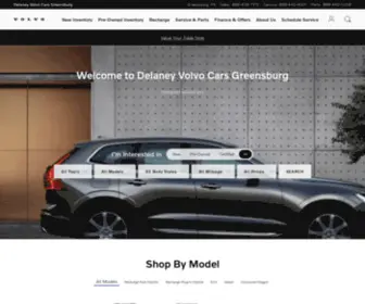 Delaneyvolvocarsgreensburg.com(Delaney Volvo Cars Greensburg) Screenshot