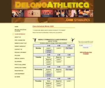 Delanoathletica.com(Delano Athletica Junior Athletics) Screenshot