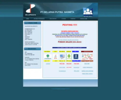 Delaprasta.com(有限公司) Screenshot