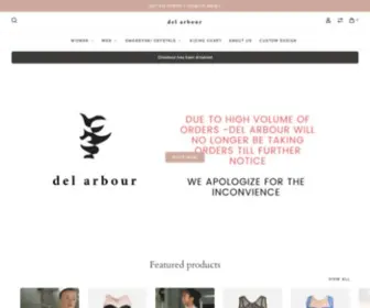 Delarbour.com(Del arbour) Screenshot