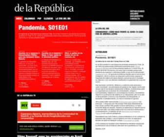 Delarepublica.cl(De la República) Screenshot