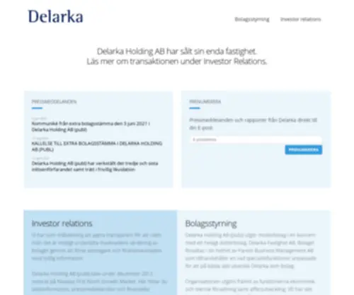 Delarka.se(Työskentely toimistossa) Screenshot