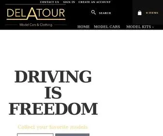 Delatour.be(Model cars & clothingDelatour) Screenshot