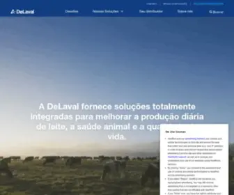 Delaval.com.br(Home) Screenshot