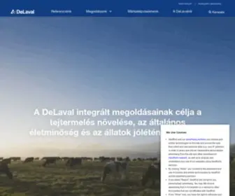 Delaval.hu(Kezdőlap) Screenshot