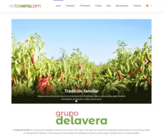 Delavera.com(El Rey de La Vera y la Dama de La Vera) Screenshot