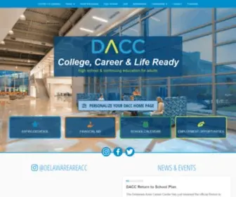 Delawareareacc.org(Delaware Area Career Center) Screenshot