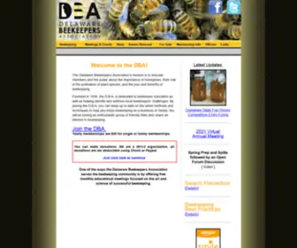 Delawarebeekeepers.com(Delaware Beekeepers Association) Screenshot