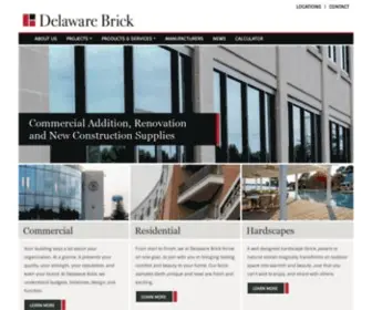 Delawarebrick.com(Delaware Brick) Screenshot