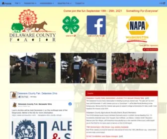 Delawarecountyfair.com(The Delaware County Fair) Screenshot