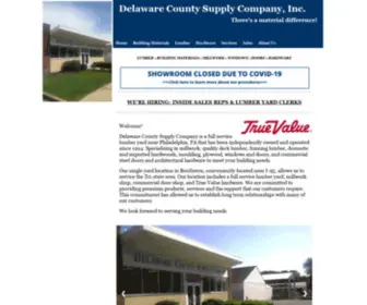 Delawarecountysupply.us(Delaware) Screenshot