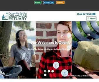 Delawareestuary.org(The Partnership for the Delaware Estuary) Screenshot
