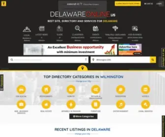 Delawareonline.us(Delaware Yellowpages) Screenshot