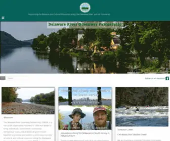 Delawarerivergreenwaypartnership.org(Delaware River Greenway Partnership) Screenshot