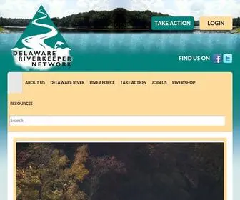 Delawareriverkeeper.org(Delaware Riverkeeper Network) Screenshot