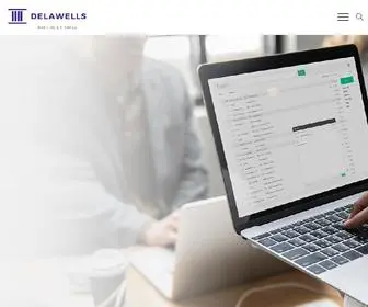 Delawells.com(Swiss Investment Bank And Financial Services Company) Screenshot