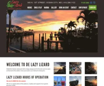 Delazylizard.com(De Lazy Lizard) Screenshot