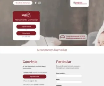 Delbonidomiciliar.com.br(Atendimento Domiciliar) Screenshot