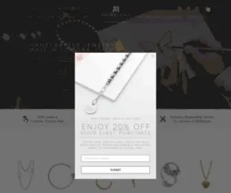 Delbrenna.com(Handmade Jewelry from Italy) Screenshot