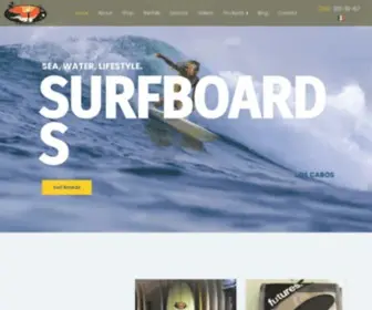 Delcabosurfshop.com(Del Cabo Shop) Screenshot