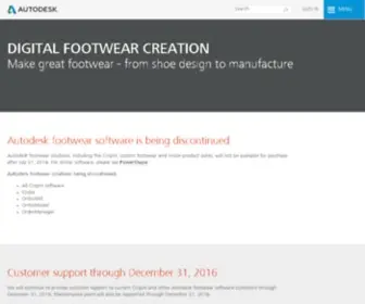 Delcam-Crispin.com(Shoe) Screenshot