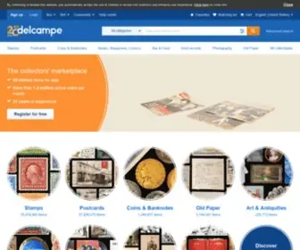 Delcampe.ch(Acheter et vendre ses objets de collection) Screenshot
