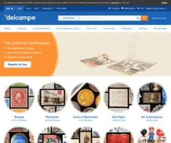 Delcampe.co.uk(Acheter et vendre ses objets de collection) Screenshot